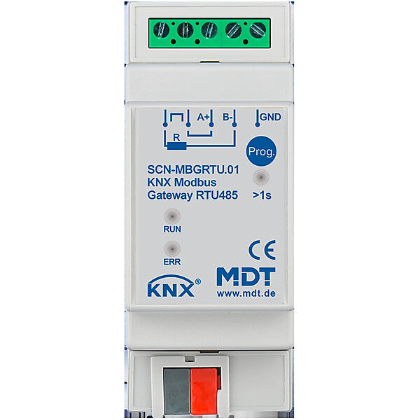 MDT technologies KNX Modbus Gateway RTU485 2TE, REG SCN-MBGRTU.01